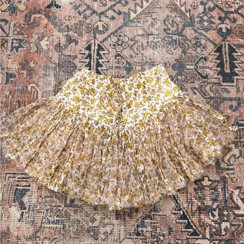 Free People one blossom skort